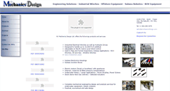 Desktop Screenshot of mechanicsdesign.com